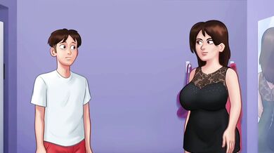 Sommertime saga | debbie's sexy scenes in Gameplay 18+
