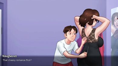 Sommertime saga | debbie's sexy scenes in Gameplay 18+