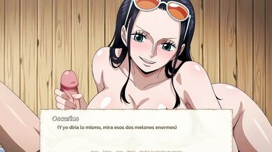 Robin's Delicious Job - one piece hentai game