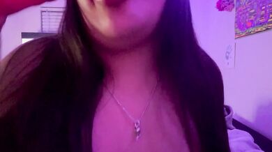 Deep throating my toy and moaning
