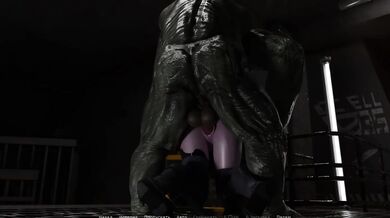 How deep does this ogre fuck her tight holes and get every hole pregnant. 3D fertilization