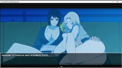 shizune me masturba al lado de Tsunade -Living With Tsunade