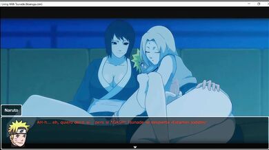 shizune me masturba al lado de Tsunade -Living With Tsunade