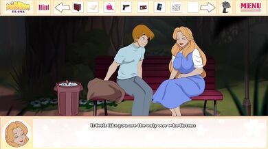 His Girlfriend Let Him Cum On Her Pussy After A First Date With Her(18+) - Milftoon Gameplay Part37