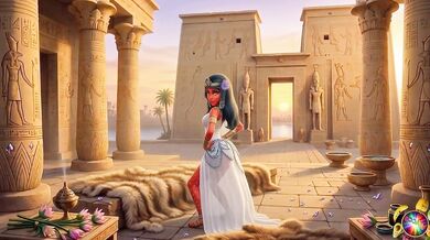 Egyptian Cosplay Sex Abacaxi lifts Moranguete’s dress to eat her pussy and ass Abacaxi pulls his cock out to fuck Moranguete’s tight ass porno sex