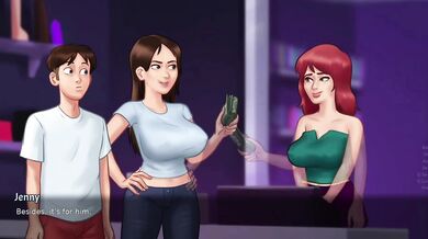 Sommertime saga | sex gameplay moment 18+