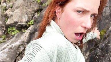 We Stopped for a Hike… Ended Up Fucking on the Mountain Trail! ROAD TRIP PART1