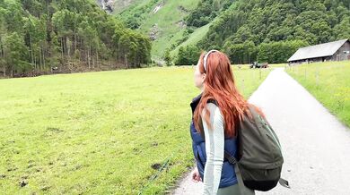 We Stopped for a Hike… Ended Up Fucking on the Mountain Trail! ROAD TRIP PART1