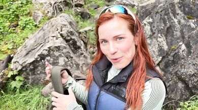 We Stopped for a Hike… Ended Up Fucking on the Mountain Trail! ROAD TRIP PART1