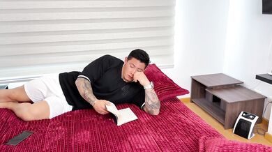Stepdad helps me with my homework, but he gets turned on and ends up fucking me!