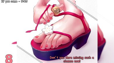 Test your love toward Sparkles feet! Hentai joi / censored joi / feet joi / hentai femdom joi / Sparkle HSR