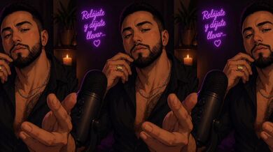 ASMR boyfriend to suit – intimate whispers and clothes sounds"
