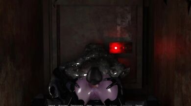 Cave goblins are having fun with her ass. 3D Hentai