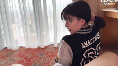Asian Teen Rough Fucks Virgin Subscriber - Femdom & Facial