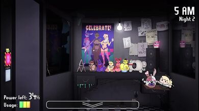 Five night at fuzzboob's / Night 2