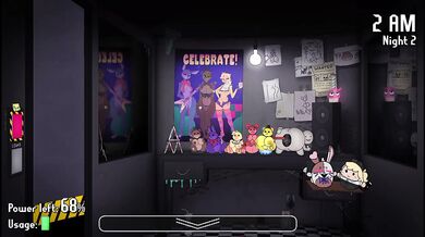 Five night at fuzzboob's / Night 2