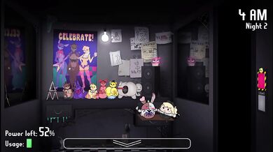 Five night at fuzzboob's / Night 2