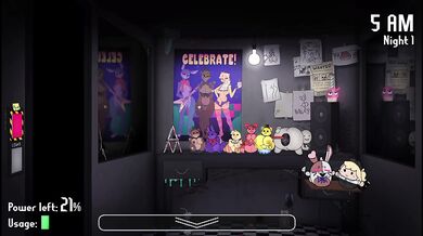 Five night at fuzzboob's / Night 1