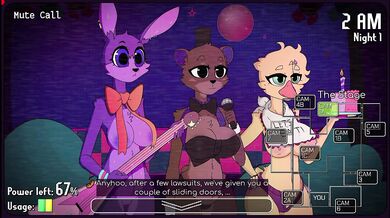 Five night at fuzzboob's / Night 1
