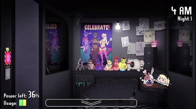 Five night at fuzzboob's / Night 1