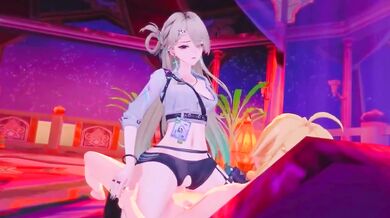 Lynae NTR Sex Session - Wuthering waves x genshin impact