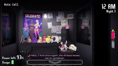 Five night at fuzzboob's / Night 3