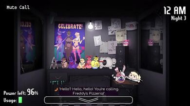 Five night at fuzzboob's / Night 3