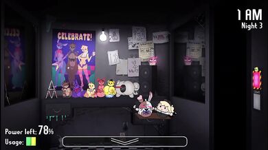 Five night at fuzzboob's / Night 3