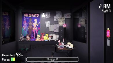 Five night at fuzzboob's / Night 3