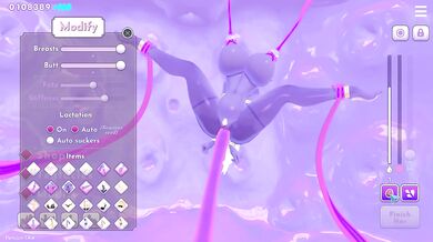 Milking an elf with big tits and dicks in all holes. 3d animation
