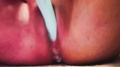 Just a creamy, drooling, squirting hot mess
