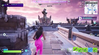 Sexy Pink Tight Skin Gameplay in Fortnite Battle Royale Part 1