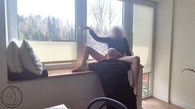 Husband on business ,and lover cums twice in my wet pussy