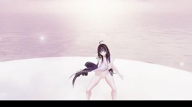 Nude Elf VTuber Dances KPop | Attention MMD