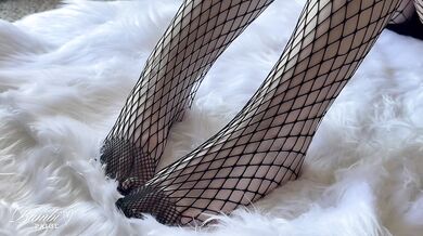 Fishnet Foot Fetish