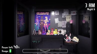 Five night at fuzzboob's / Night 6