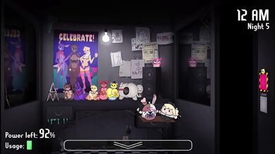 Five night at fuzzboob's / Night 5