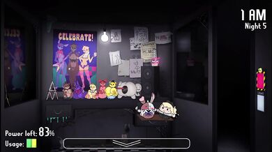 Five night at fuzzboob's / Night 5