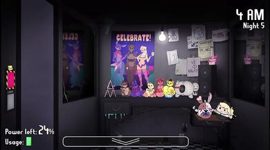 Five night at fuzzboob's / Night 5