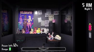Five night at fuzzboob's / Night 5