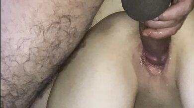 Smashing bondage scene with big cock