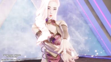 [MMD] MINNIE - Cherry Sky - Seraphine Sexy Kpop Dance League of Legends Hentai Uncensored 4K 60FPS