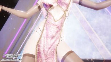 [MMD] MINNIE - Cherry Sky - Seraphine Sexy Kpop Dance League of Legends Hentai Uncensored 4K 60FPS