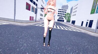 Nicole Demara - Giantess Growth 3D NSFW