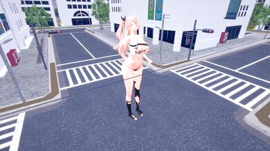 Nicole Demara - Giantess Growth 3D NSFW