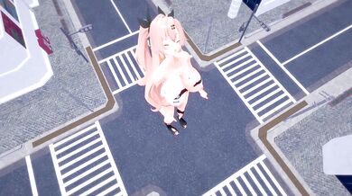 Nicole Demara - Giantess Growth 3D NSFW