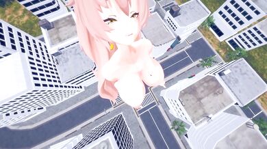 Nicole Demara - Giantess Growth 3D NSFW