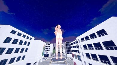 Nicole Demara - Giantess Growth 3D NSFW