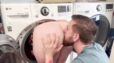Fucking My Pawg Stepmom STUCK in the Washing Machine - Steve Rickz, Bigbootyandbeast