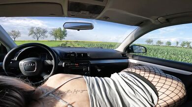 He had the best blowjob ever in a car and in a public place (very risky)